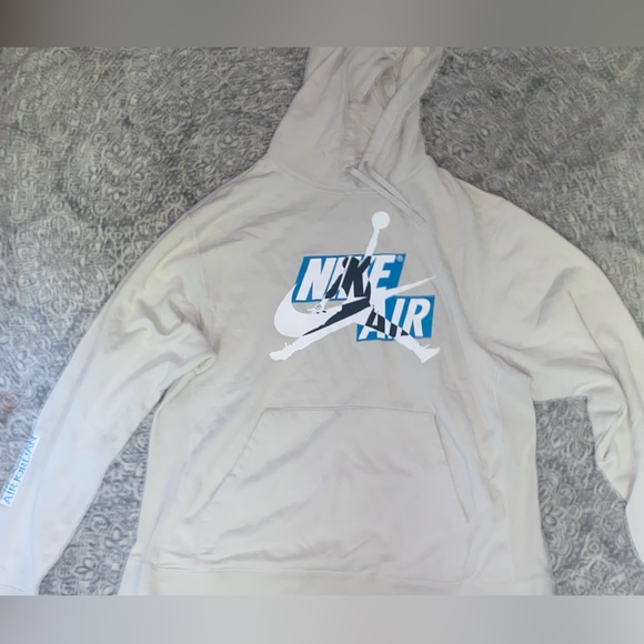 NIKE AIR JORDAN MENS JUMPMAN CLASSICS FLEECE PULLOVER - Picture 5 of 8